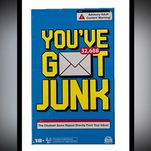 You’ve Got Junk Hilarious Spam Filled Party Game by Spin Master Adults 18+  NEW